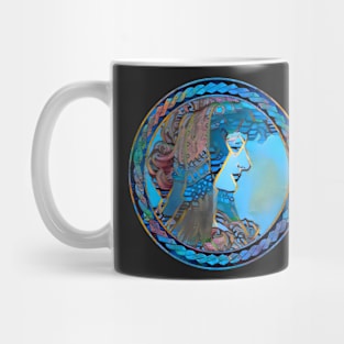 Framed Dream of Vitrail Pour la facade de la Boutique Fouquet Mug